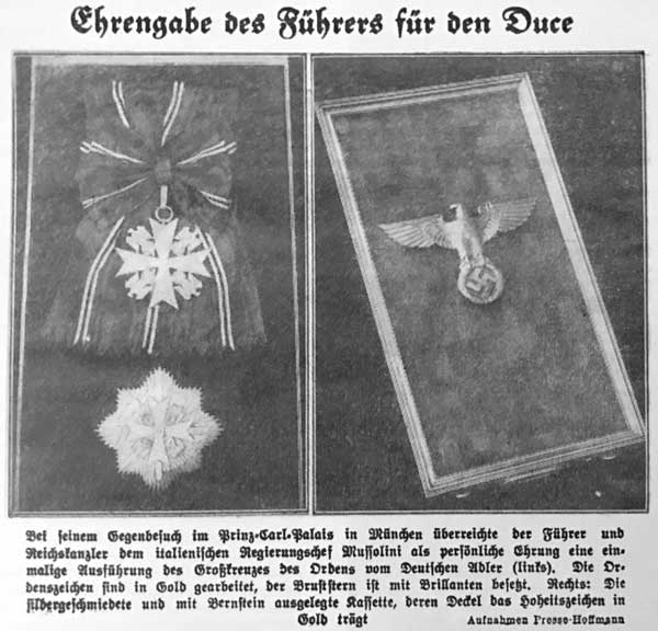 German Eagle Order with Diamonds