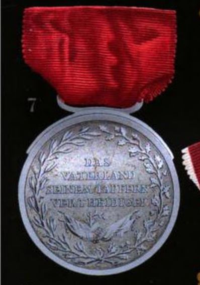 Frankfurt Honor Medal 1st tyoe 3rd strike reverse