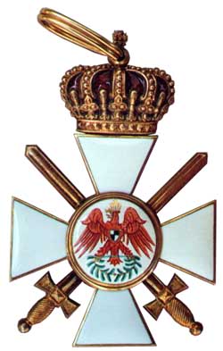 Order of the Red Eagle 2nd class with crown and swords
