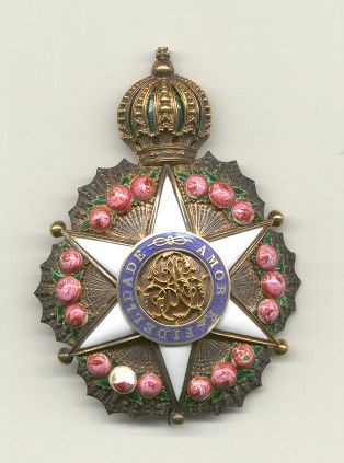 Order of the Rose. Brazil. Modern Reproduction 