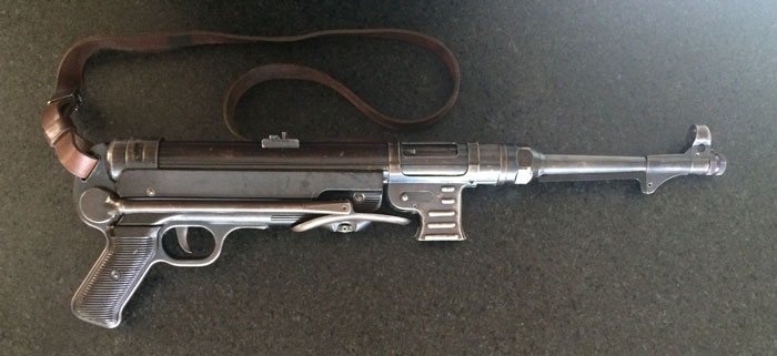 click to enlarge in new window - MP40 by Haenel fxo 1942
